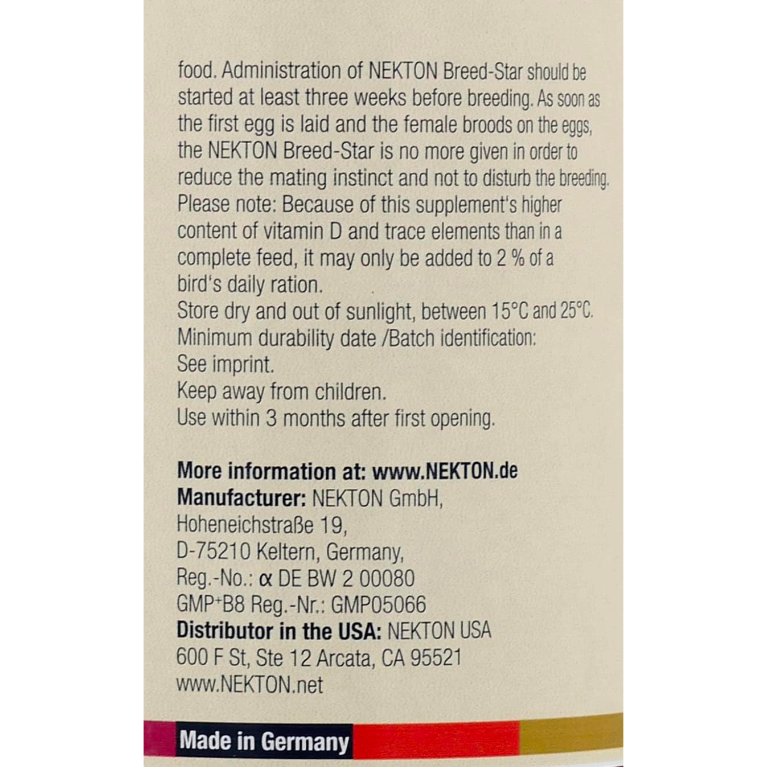 Nekton B-Komplex B Vitamin Bird Supplement (5)