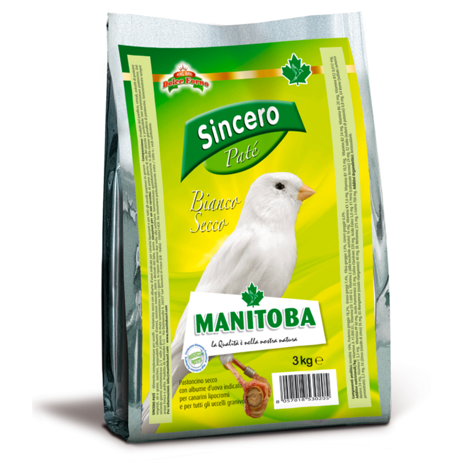 Manitoba Sincero Bianco Secco 3kg